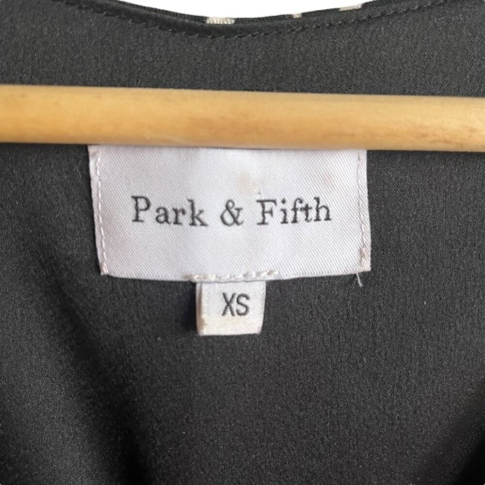 Park & Fifth Dress Size XS Black and White Midi Made in Canada 🇨🇦 - Picture 14 of 16